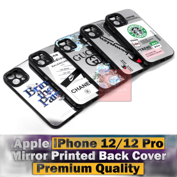 Apple iPhone 12 Pro Mirror Style Printed Case Mobile Cover - Image 2