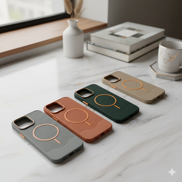 Apple iPhone 13 Pro Max Multi Color Texture Slim Fit Mobile Cover - Image 2