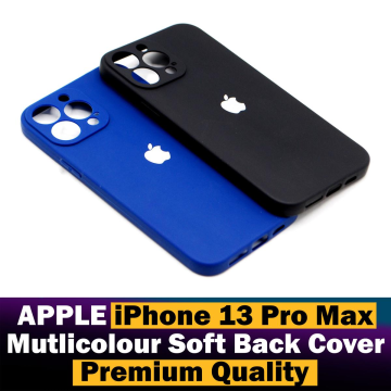 Apple iPhone 13 Pro Max Soft Silicon Multicolour Case - Image 2