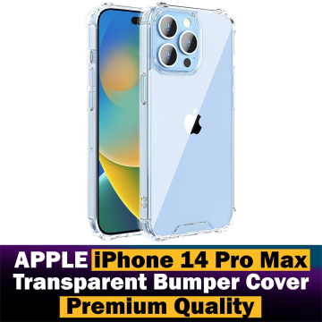 Apple iPhone 14 Pro Max Transparent Soft Crystal Clear Case - Image 2