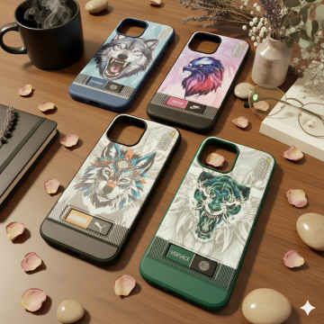 Apple iPhone 14 Pro Wild Printed Multi Colour Hard Mobile Cover - Image 2