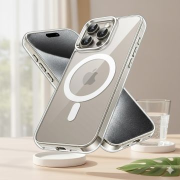 Apple iPhone 15 Pro Magsafe Transparent Back Cover - Image 2