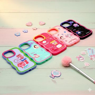 Apple iPhone 15 Pro Max Wave Style Kitty Mobile Cover - Image 2