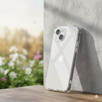 Apple iPhone 15 Transparent Soft Crystal Clear Case