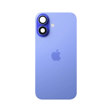 Apple iPhone 16 Back Battery Door with Camera Lens Glass - Blue - Image 2