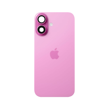 Apple iPhone 16 Back Battery Door with Camera Lens Glass - Pink - Image 2