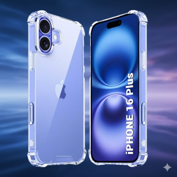 Apple iPhone 16 Plus Crystal Clear Anti Shock Extra Bumper Mobile Cover - Image 2