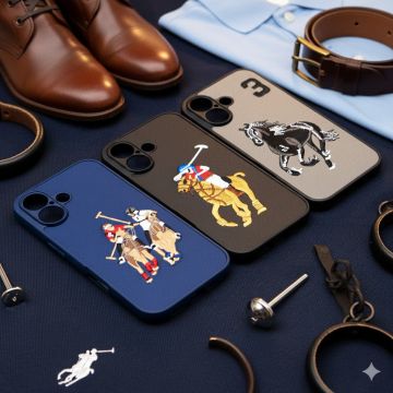 Apple iPhone 16 POLO Design Leather Type Soft Cover