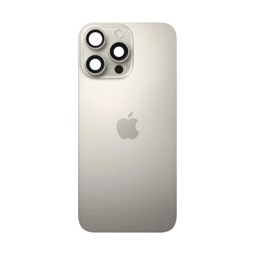 Apple iPhone 16 Pro Max Back Battery Door with Camera Lens Glass - Gray - Image 2