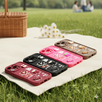Apple iPhone 16 Pro Max Multicolour Soft Kitty Mobile Cover - Image 2