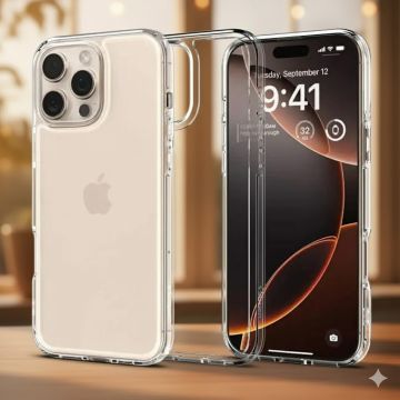 Apple iPhone 16 Pro Max Soft Crystal Clear Mobile Cover