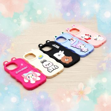 Apple iPhone 16 Pro Max Wave Style Cute Kitty Mobile Cover