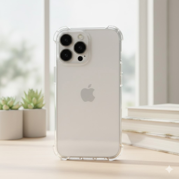 Apple iPhone 16 Transparent Extra Bumper Anti Shock Soft Crystal Clear Case