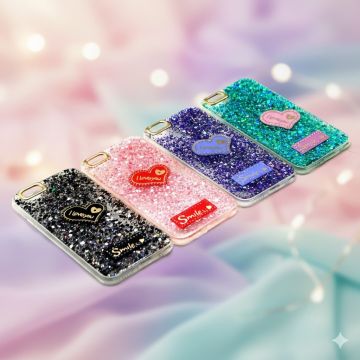 Apple iPhone 6 - 6s Glitter Ladies Case - Image 2