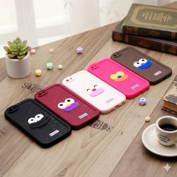 Apple iPhone 6 Soft Multicolour Kitty Mobile Cover