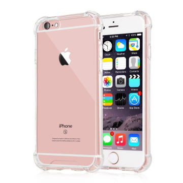 Apple iPhone 6 Transparent Anti Shock Soft Crystal Clear Case Cover - Image 2