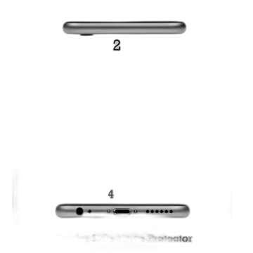 Apple iPhone 6s Side Protection Side Matte Sctrach Proof For Apple iPhone 6s