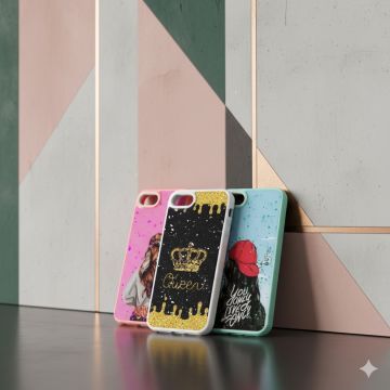 Apple iPhone 8 Glitter Style Cover Case