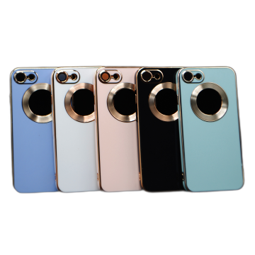 Apple iPhone 8 Multi Golden Border Camera Protection Cover - Image 2