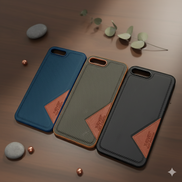 Apple iPhone 8 Plus Soft Leather Cover - Image 2