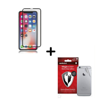 Apple iPhone X Full Screen Protector 9D Tempered Glass Protector For Apple iPhone X - Image 2