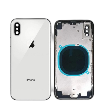 Apple iPhone X Silver Housing - Image 2
