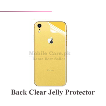 Apple iPhone XR Back Protection Clear Jelly Soft Ultra Clear Jell For Apple iPhone XR - Image 2
