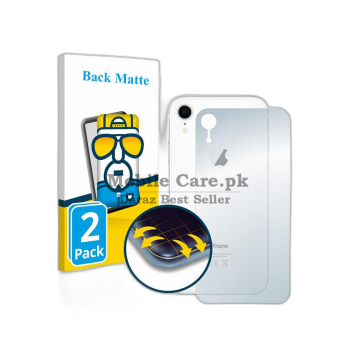 Apple iPhone XR Back Protector Skin Matte Style Protector For Apple iPhone XR - Image 2