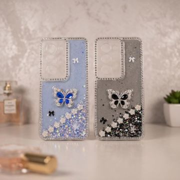 Ultimate Xiaomi Redmi 15 Butterfly Visual Stone Polished Stylish Phone Wrap