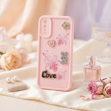 Cute Multicolor Love Heart Back Cover for Vivo S1 Premium Fit