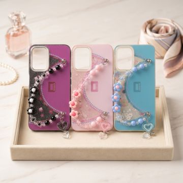 Fancy Bracelet Studded Cover for Realme 9i Stylish Back Case
