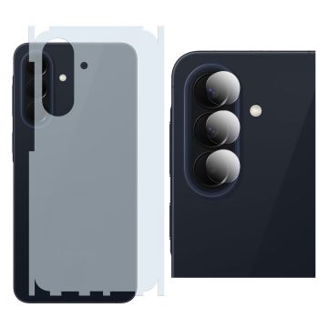 2-in-1 Back Matte Bundle for Samsung A57: Matte + Camera