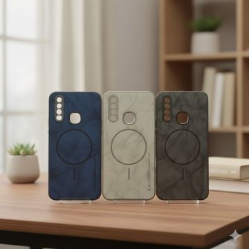 Premium Style Leather Sleeve for Vivo Y17 Sleek Inspired Soft Touch Shield