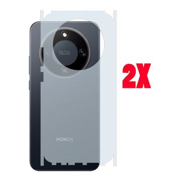 (2-Pack) Carbon Fiber Back Matte Film for Honor X9d