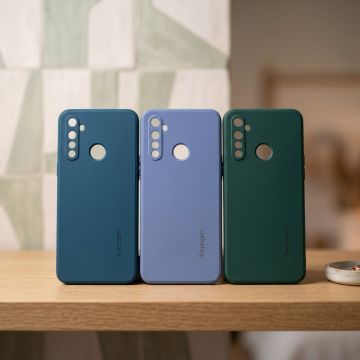 Ultimate Spigen Plain Series Secure Fit Realme 5s Cover