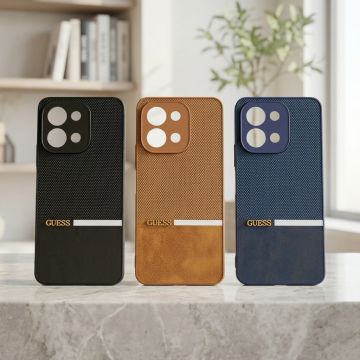 Vivo Y28 Back Cover – Leather Elegant Tone