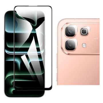 2-in-1 Protection Bundle for Infinix Note 60: 9D + Camera