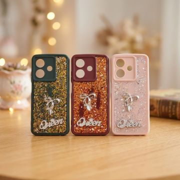 Oppo A5i Queen Still Glitter Case Glossy Finish