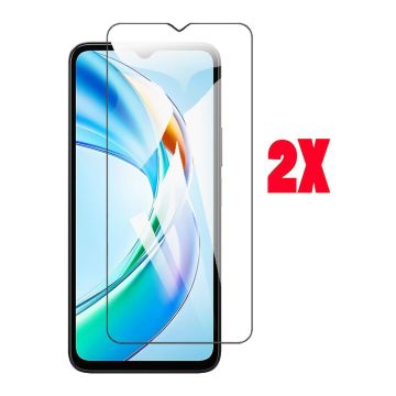 (2-Pack) 9H Polish Glass for Honor x5b Plus - Anti-Scratch Guard