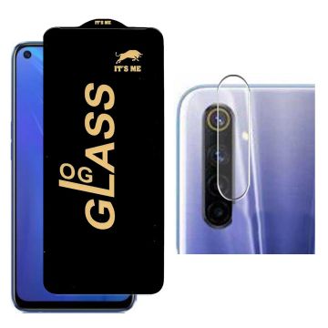 2-in-1 Protection for Realme 6: HD Glass + Camera Protector
