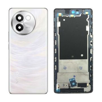 Vivo V30e Complete Outer Body - Housing Frame, Back Panel & Lens Kit - White