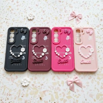 Infinix Hot 60 Pro Plus Back Cover – Kitty Heart Multicolor