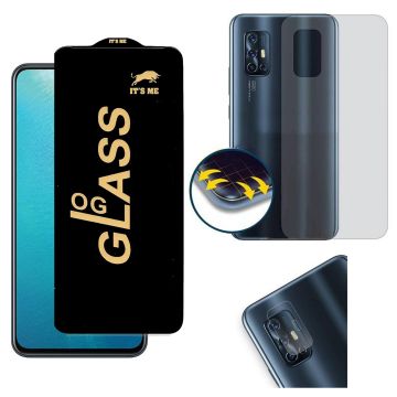 3-in-1 Full Protection for Vivo v17: HD + Matte + Camera