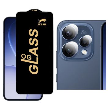 Oppo reno 15 HD OG Premium Quality Glass + 9H Back Camera Lens Protector 2-in-1 Deal