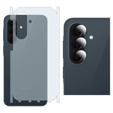 Samsung a37 Back Matte Thin Sheet Protector + 9H Back Camera Lens Protector 2-in-1 Back Protection Bundle