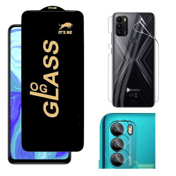 DCode Bold 360¬∞ Clear Kit: OG Glass + Back Jelly Camera Protector - Image 2