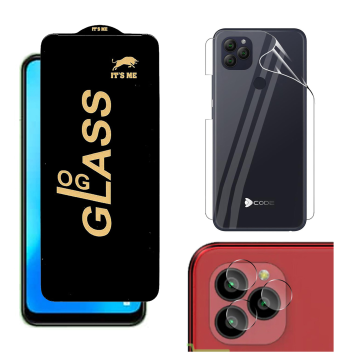DCode Cygnal 2 Pro 360¬∞ Clear Kit: OG Glass + Back Jelly Camera Guard - Image 2
