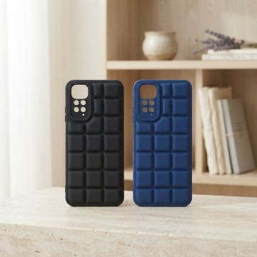 Xiaomi Redmi Note 11 Multicolor Puff Style Phone Case