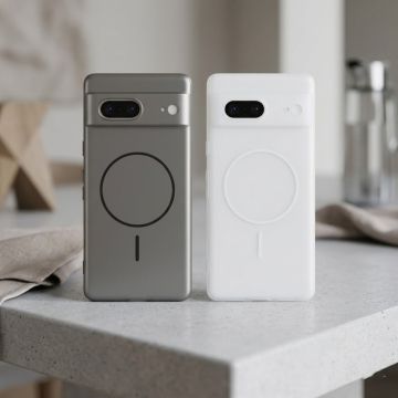 Innovative Google Pixel 7 Carbon Transparent Heat Dissipation Cover