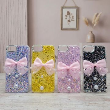 Elite Apple iPhone 6s Glitter Bowknot Shiny Aesthetic Cover